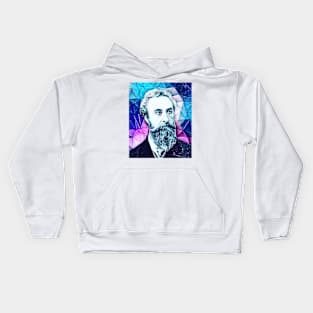 Robert Bulwer Lytton Snowy Portrait | Robert Bulwer Lytton Artwork 6 Kids Hoodie